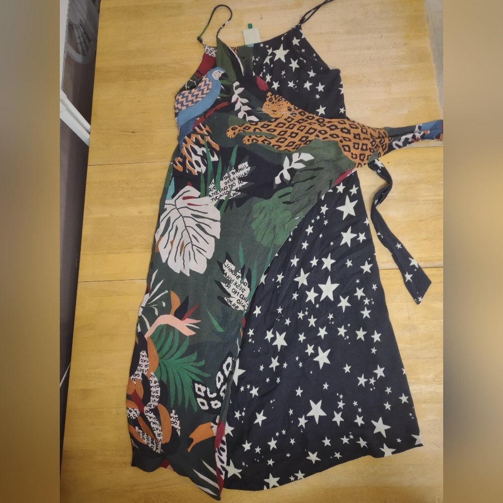 Farm Rio wrap dress